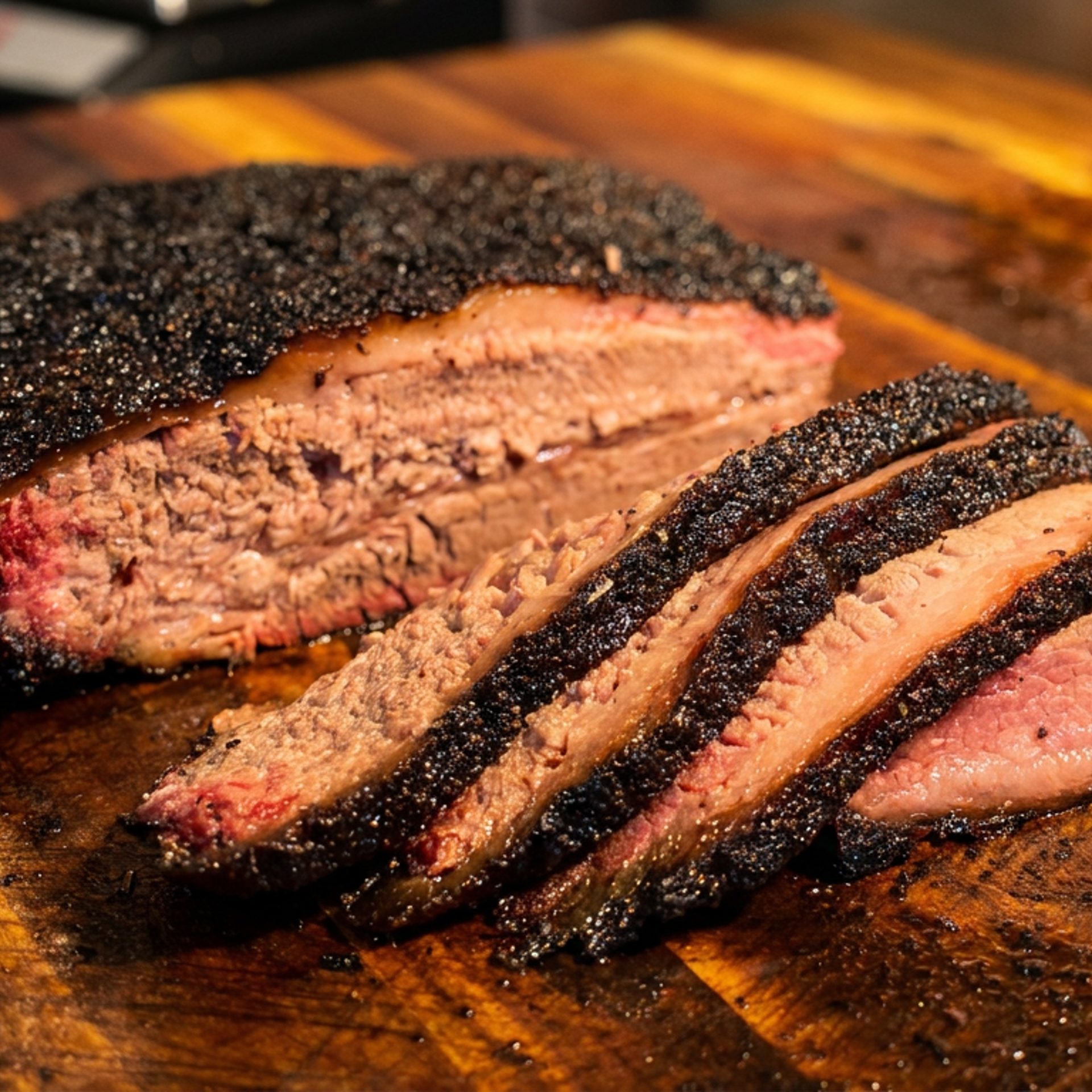 Cherry wood. Sugar maple. All wood-burning smokers.