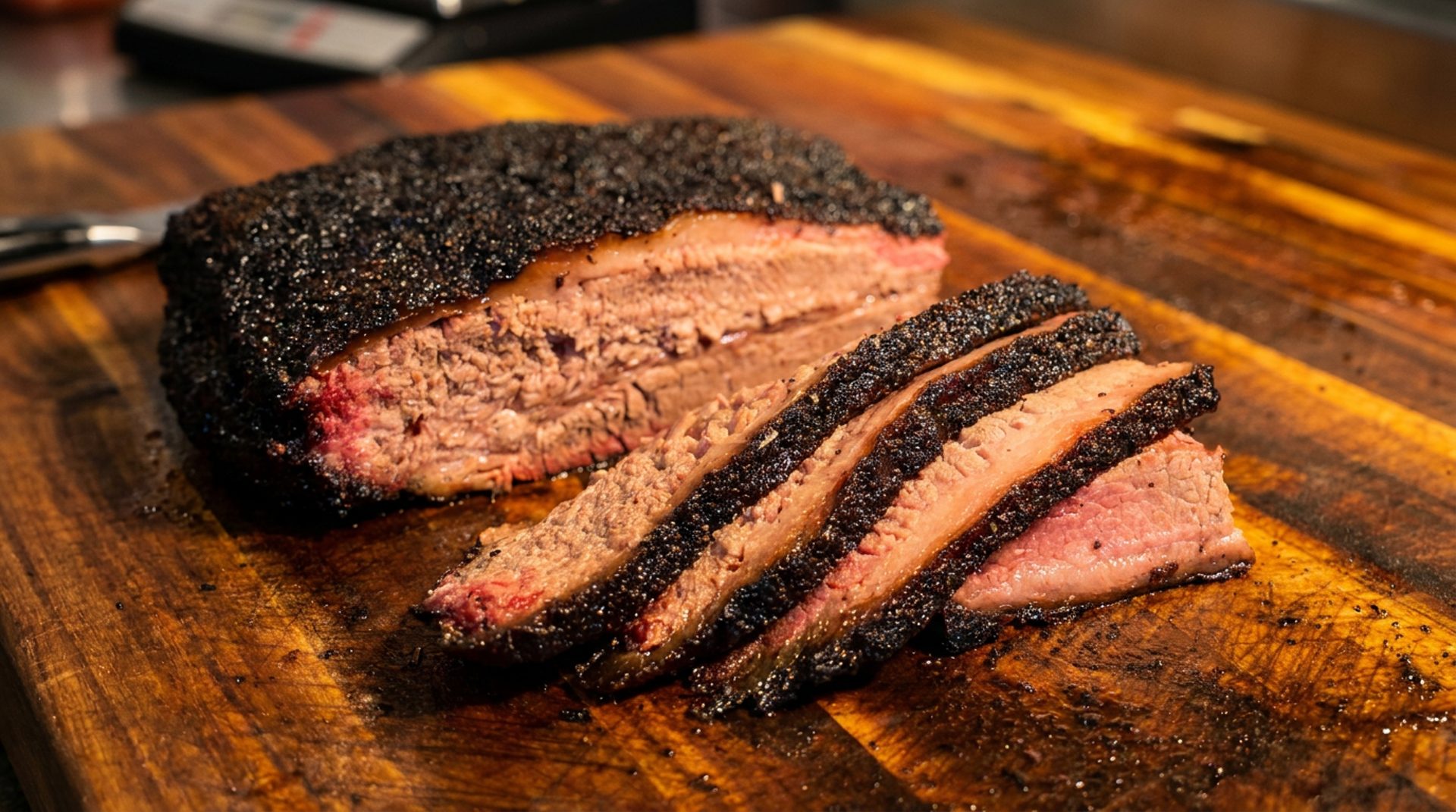 Cherry wood. Sugar maple. All wood-burning smokers.